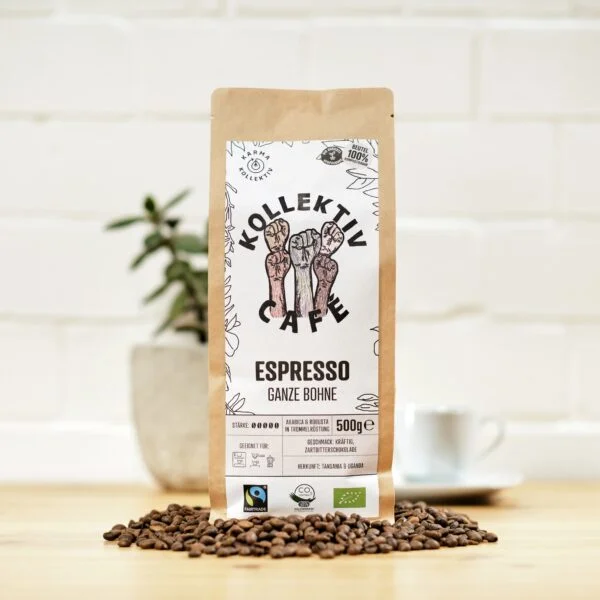 KollektivCafé Espresso - ganze Bohne – Bild 4